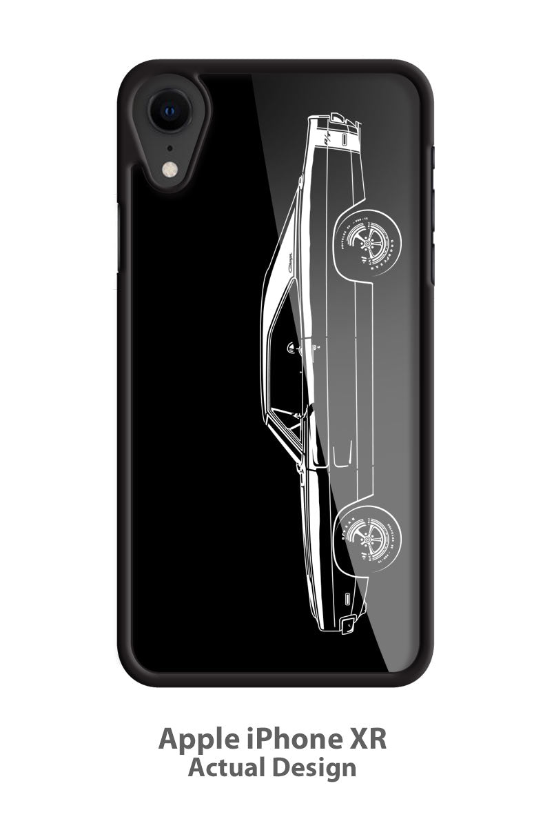 1969 Dodge Charger RT With Stripes Hardtop Smartphone Case - Side View