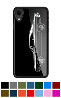1969 Dodge Charger RT With Stripes Hardtop Smartphone Case - Side View
