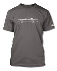 1969 Dodge Coronet 500 Coupe T-Shirt - Men - Side View