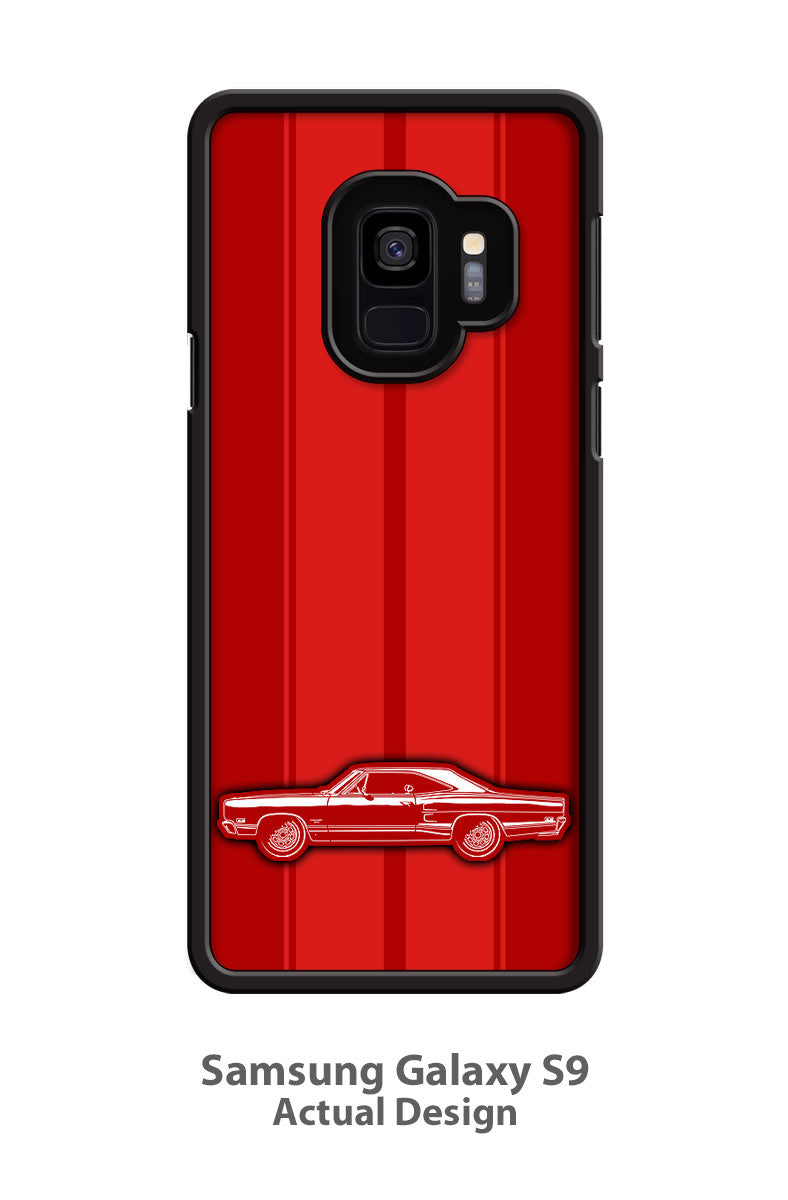 1969 Dodge Coronet 500 Coupe Smartphone Case - Racing Stripes