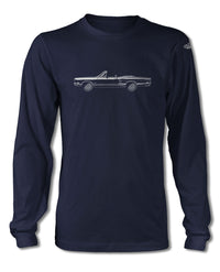 1969 Dodge Coronet 500 Convertible T-Shirt - Long Sleeves - Side View