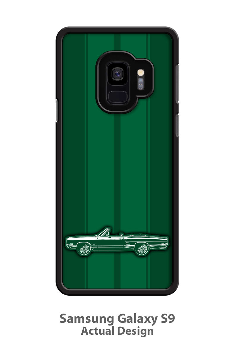 1969 Dodge Coronet 500 Convertible Smartphone Case - Racing Stripes