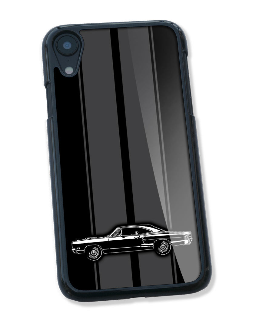 1969 Dodge Coronet Super Bee Six Pack Coupe Smartphone Case - Racing Stripes