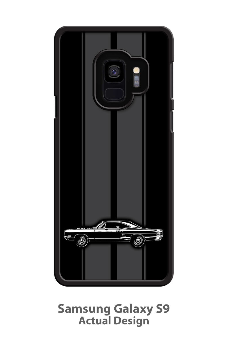 1969 Dodge Coronet Super Bee Six Pack Coupe Smartphone Case - Racing Stripes