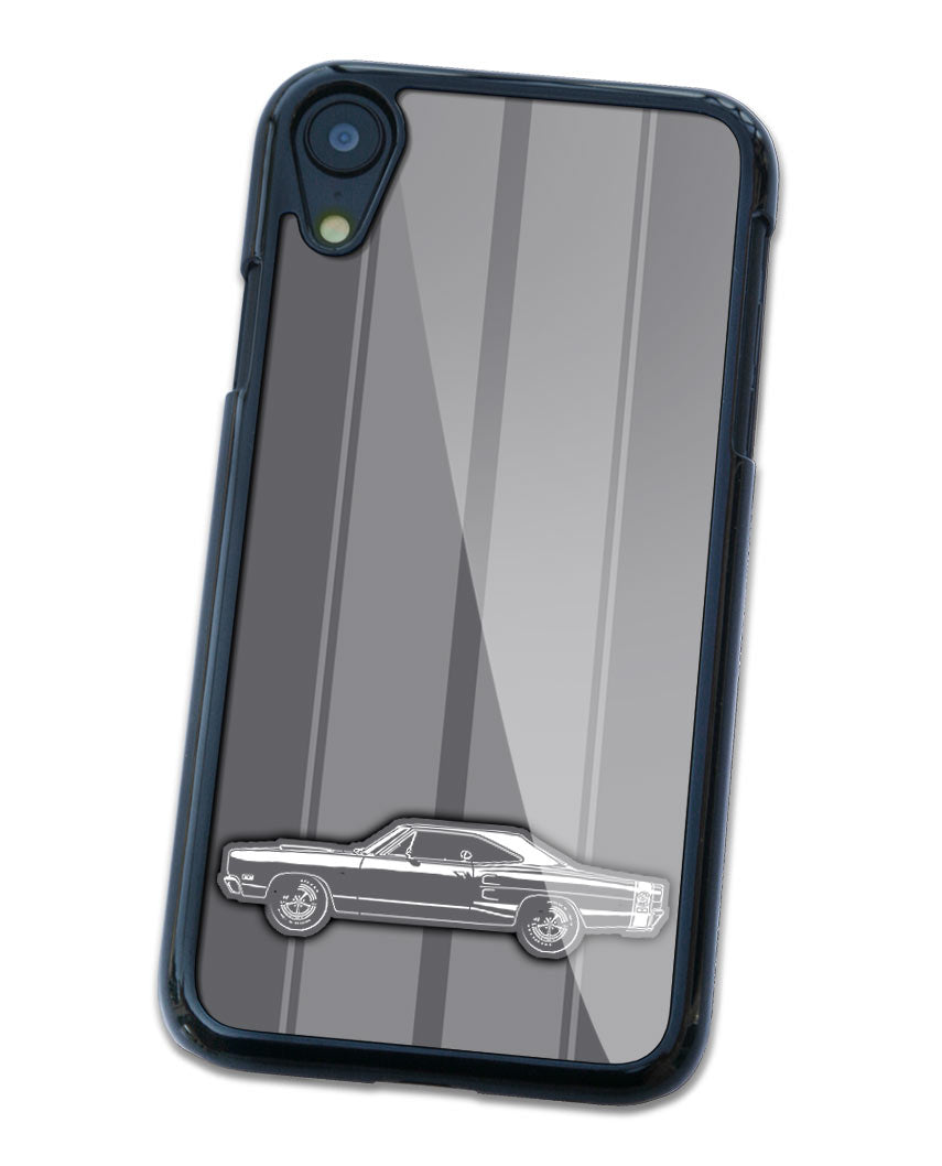 1969 Dodge Coronet Super Bee Coupe Smartphone Case - Racing Stripes