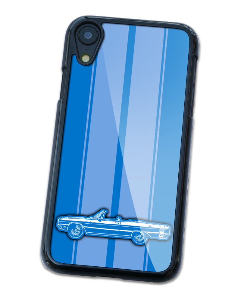 1969 Dodge Dart GTS Convertible Smartphone Case - Racing Stripes