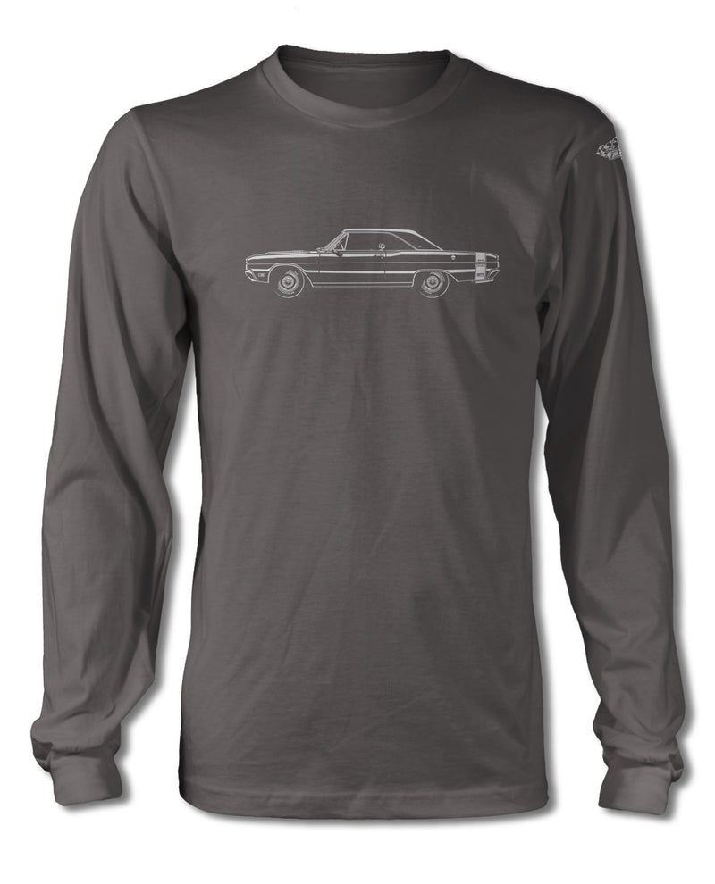 1969 Dodge Dart GTS Hardtop T-Shirt - Long Sleeves - Side View