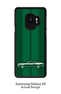 1969 Ford Mustang Base Fastback Smartphone Case - Racing Stripes