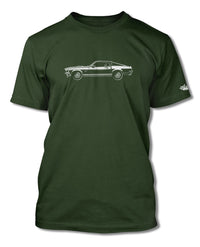 1969 Ford Mustang GT Cobra Jet Fastback T-Shirt - Men - Side View