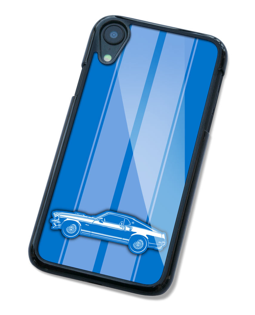 1969 Ford Mustang GT Cobra Jet Fastback Smartphone Case - Racing Stripes