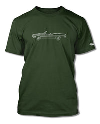 1969 Ford Torino GT Convertible with Stripes T-Shirt - Men - Side View