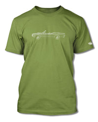 1969 Ford Torino GT Convertible with Stripes T-Shirt - Men - Side View