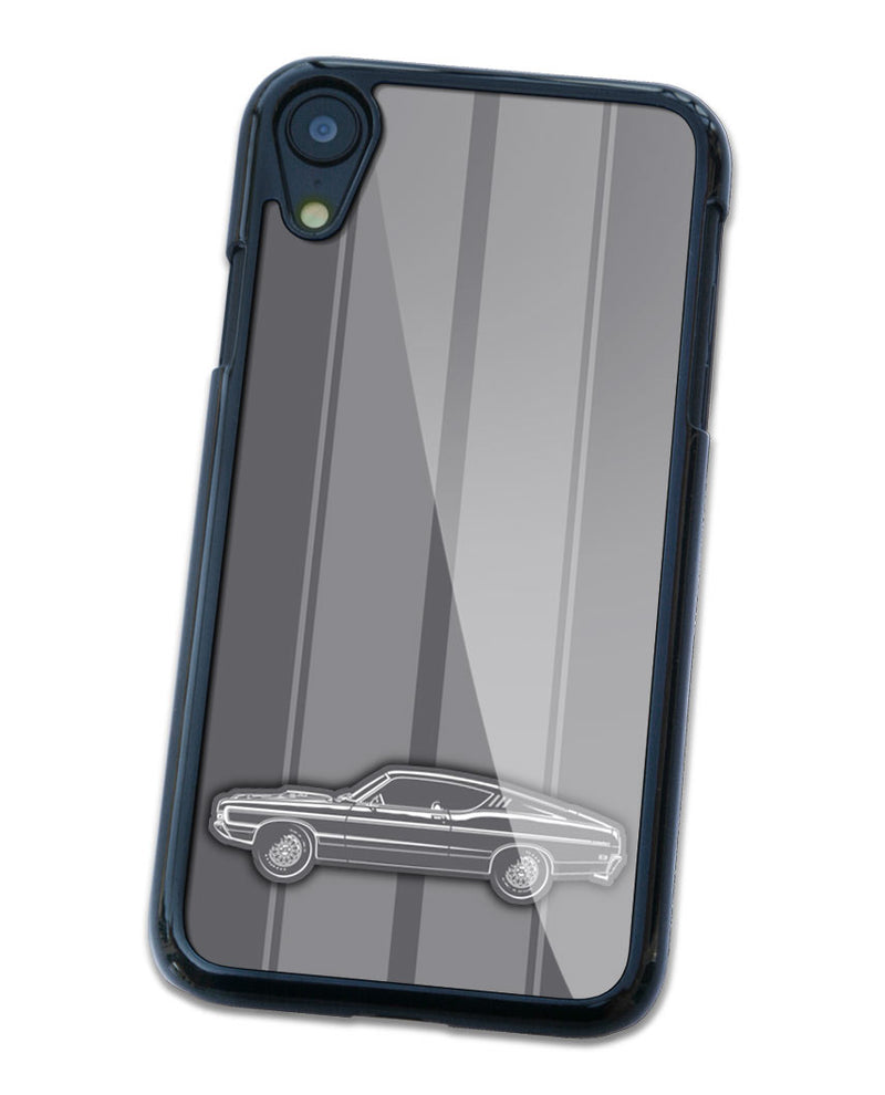 1969 Ford Torino GT Fastback with Stripes Smartphone Case - Racing Stripes