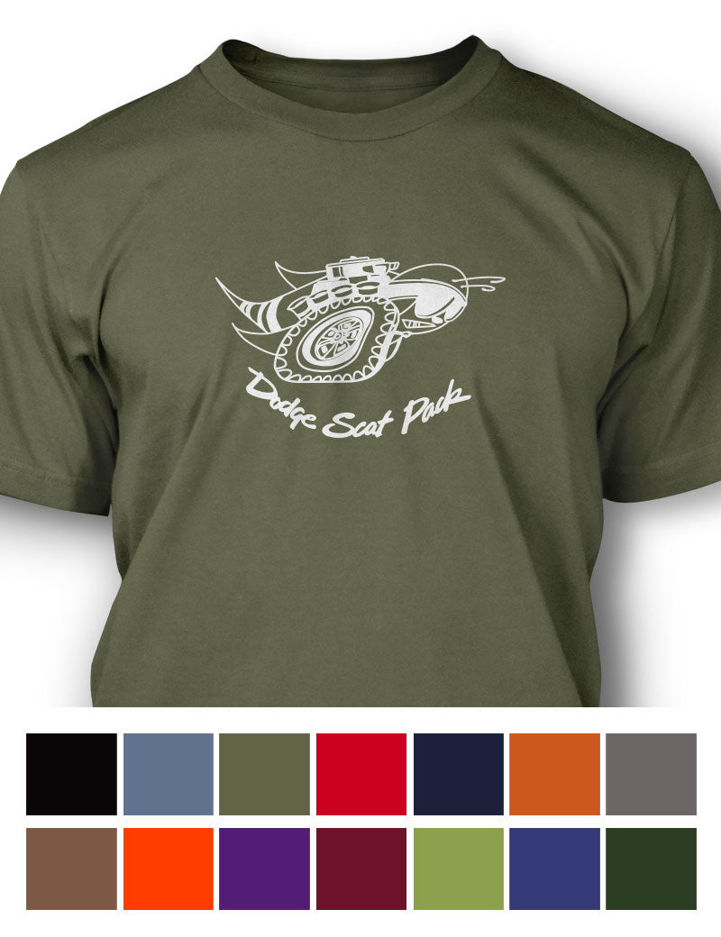 Dodge Scat Pack 1969 Emblem T-Shirt - Men - Emblem