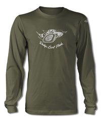 Dodge Scat Pack 1969 Emblem T-Shirt - Long Sleeves - Emblem