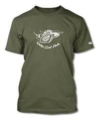 Dodge Scat Pack 1969 Emblem T-Shirt - Men - Emblem