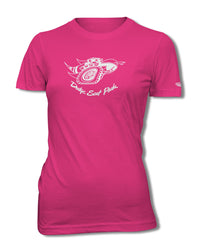 Dodge Scat Pack 1969 Emblem T-Shirt - Women - Emblem