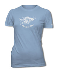 Dodge Scat Pack 1969 Emblem T-Shirt - Women - Emblem