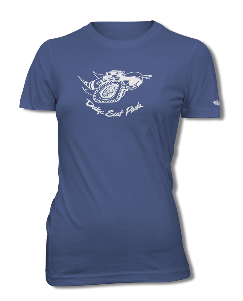 Dodge Scat Pack 1969 Emblem T-Shirt - Women - Emblem