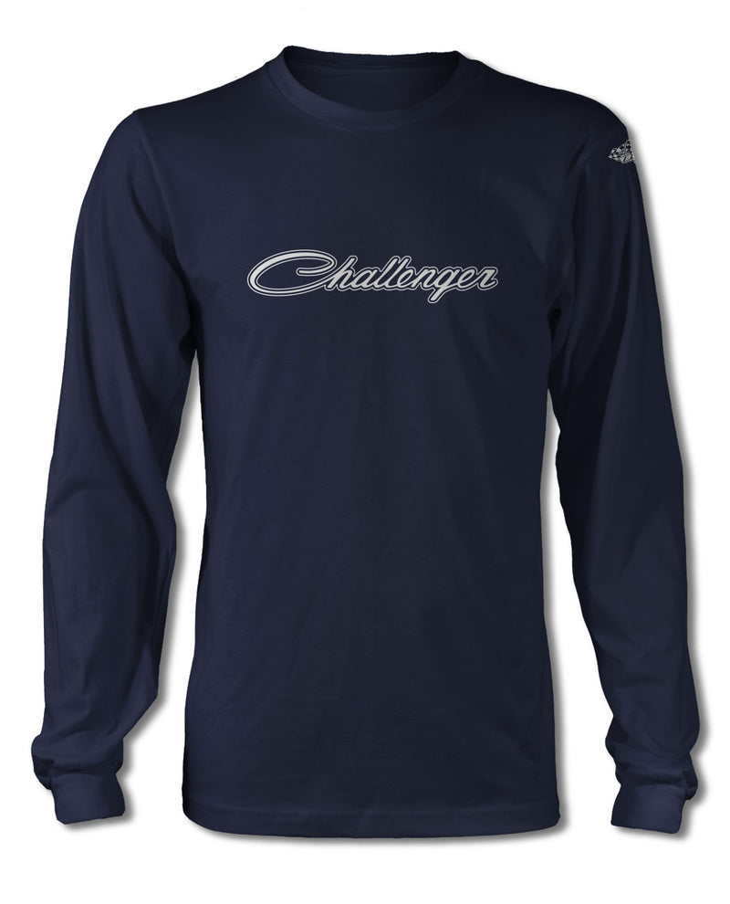 Dodge Challenger 1970 - 1974 Emblem T-Shirt - Long Sleeves - Emblem