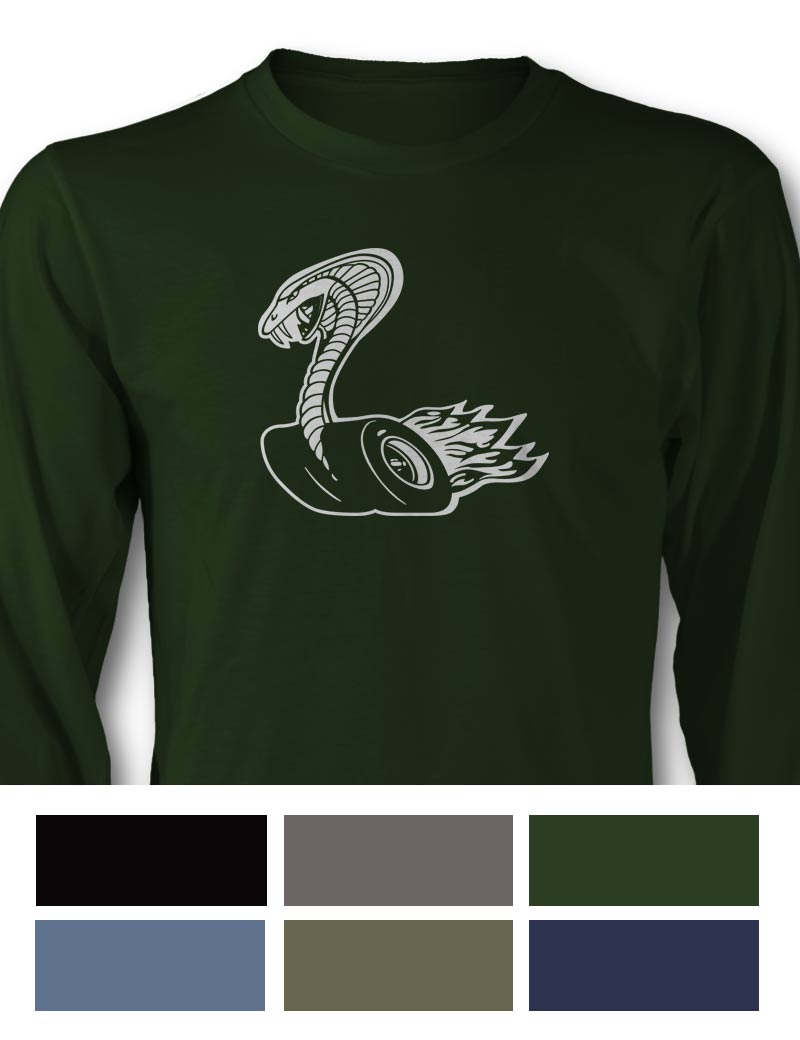 Ford Torino Cobra Snake 1970 Emblem T-Shirt - Long Sleeves - Emblem