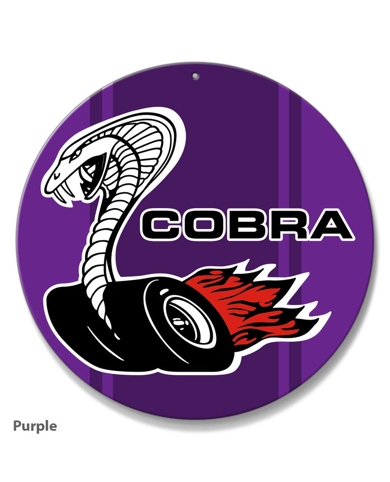 Ford Torino Cobra 1970 Emblem Round Aluminum Sign