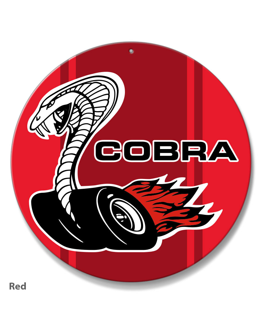 Ford Torino Cobra 1970 Emblem Round Aluminum Sign – Legend Lines