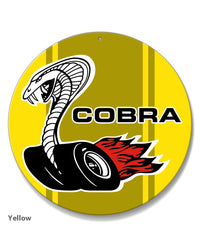 Ford Torino Cobra 1970 Emblem Round Aluminum Sign