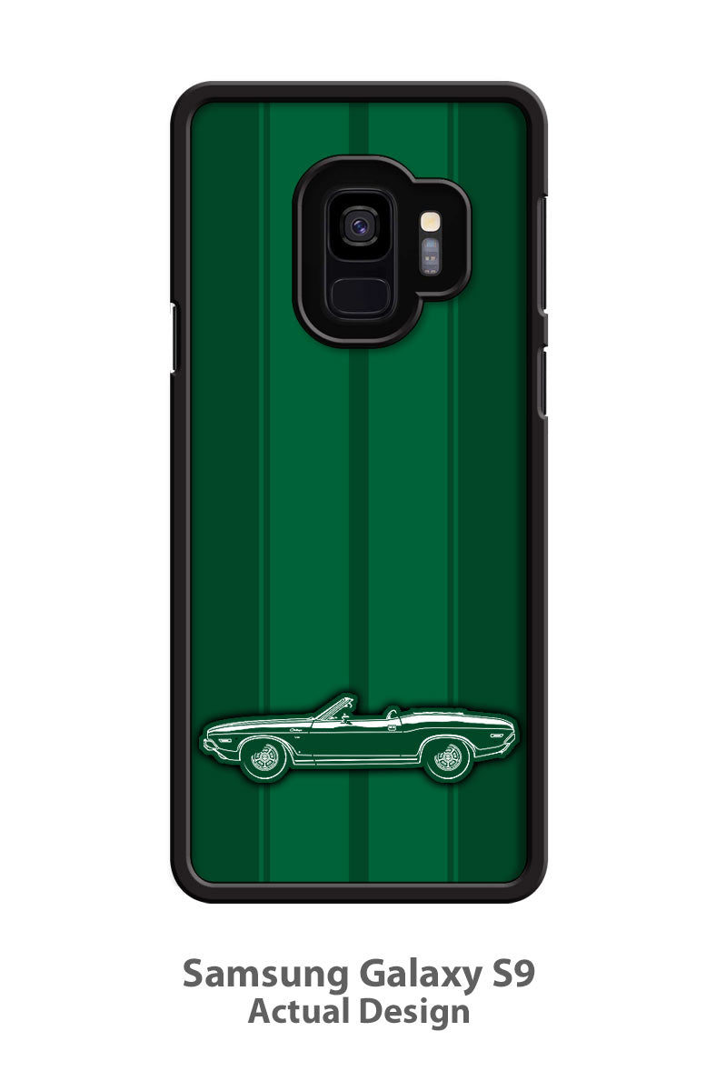 1970 Dodge Challenger Base Convertible Smartphone Case - Racing Stripes