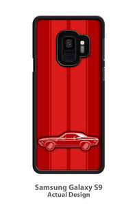 1970 Dodge Challenger RT Hardtop Bulge Hood Smartphone Case - Racing Stripes