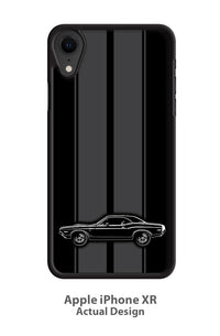 1970 Dodge Challenger RT Scat Pack Coupe Bulge Hood Smartphone Case - Racing Stripes