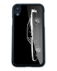 1970 Dodge Charger RT With Stripes Coupe Smartphone Case - Side View