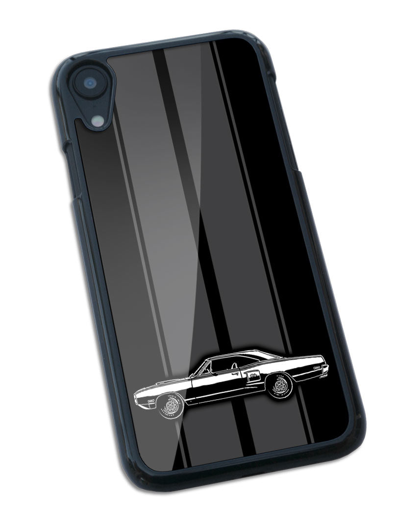 1970 Dodge Coronet RT 440 Hardtop Smartphone Case - Racing Stripes