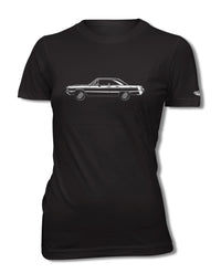 1970 Dodge Dart Swinger Coupe T-Shirt - Women - Side View