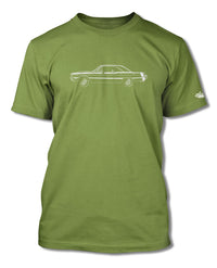 1970 Dodge Dart Swinger Hardtop T-Shirt - Men - Side View
