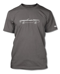 1970 Ford Mustang Base Convertible T-Shirt - Men - Side View