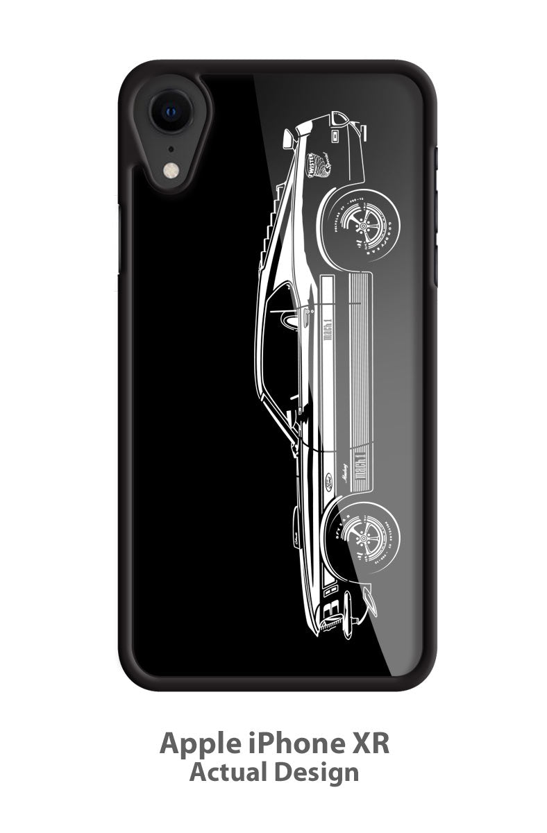 1970 Ford Mustang Mach 1 Twister Fastback Smartphone Case - Side View