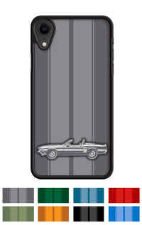 1970 Ford Mustang Shelby GT500 Convertible Smartphone Case - Racing Stripes