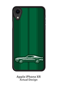 1970 Ford Mustang Shelby GT500 Fastback Smartphone Case - Racing Stripes