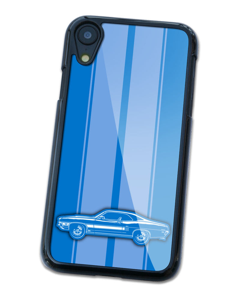 1970 Ford Torino GT Hardtop with Stripes Smartphone Case - Racing Stripes