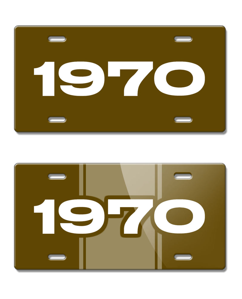 1970 Customizable - License Plate