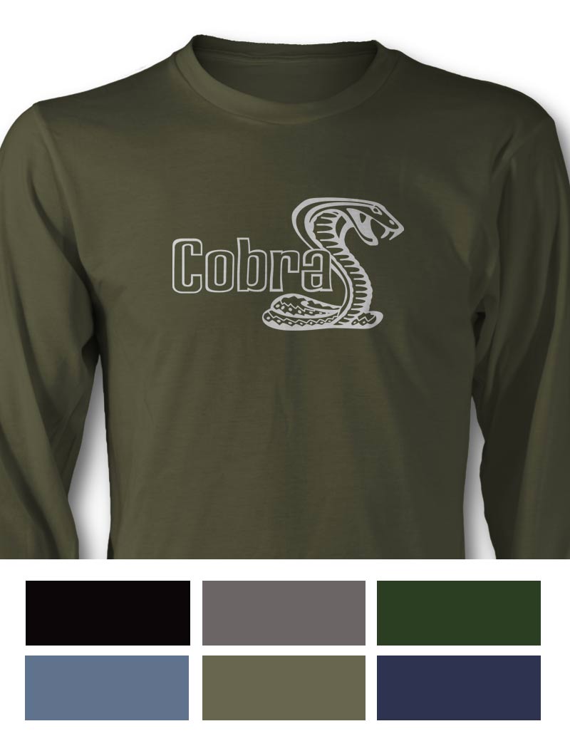 Ford Torino Cobra Snake 1971 Emblem T-Shirt - Long Sleeves - Emblem