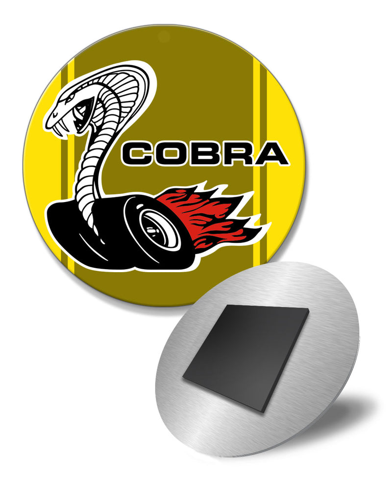 Ford Torino Cobra 1970 Emblem Round Fridge Magnet
