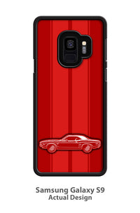 1971 Dodge Challenger RT Coupe Bulge Hood Smartphone Case - Racing Stripes