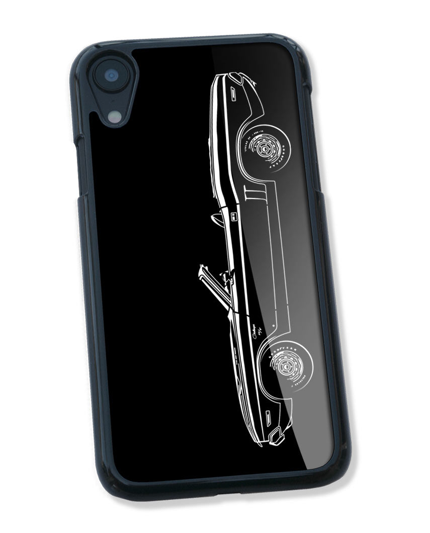 1971 Dodge Challenger RT Convertible Bulge Hood Smartphone Case - Side View