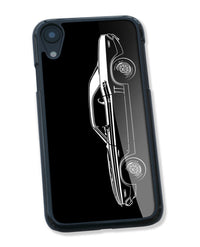 1971 Dodge Challenger RT with Stripes Coupe Bulge Hood Smartphone Case - Side View