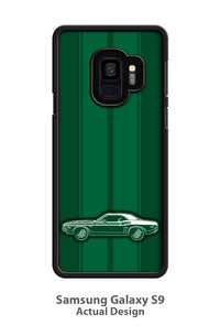 1971 Dodge Challenger RT with Stripes Coupe Bulge Hood Smartphone Case - Racing Stripes