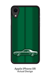 1971 Dodge Challenger RT with Stripes Coupe Bulge Hood Smartphone Case - Racing Stripes
