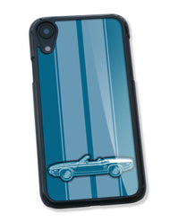 1971 Dodge Challenger RT with Stripes Convertible Bulge Hood Smartphone Case - Racing Stripes