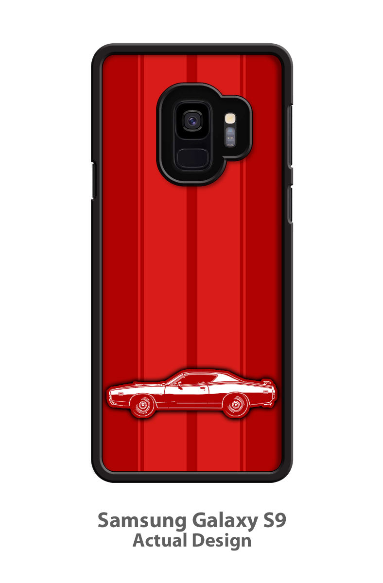 1971 Dodge Charger Super Bee Coupe Smartphone Case - Racing Stripes